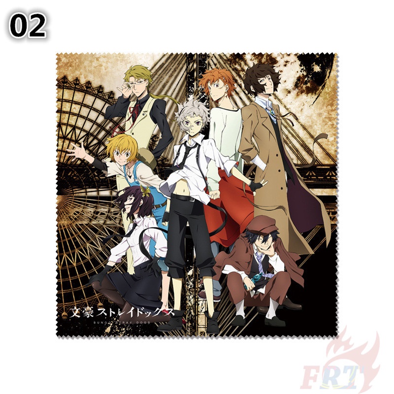 ★ Dụng Cụ Vệ Sinh Mắt Kính Họa Tiết Anime Độc Đáo ★ 1 Khăn Lau Kính, Màn Hình Điện Thoại