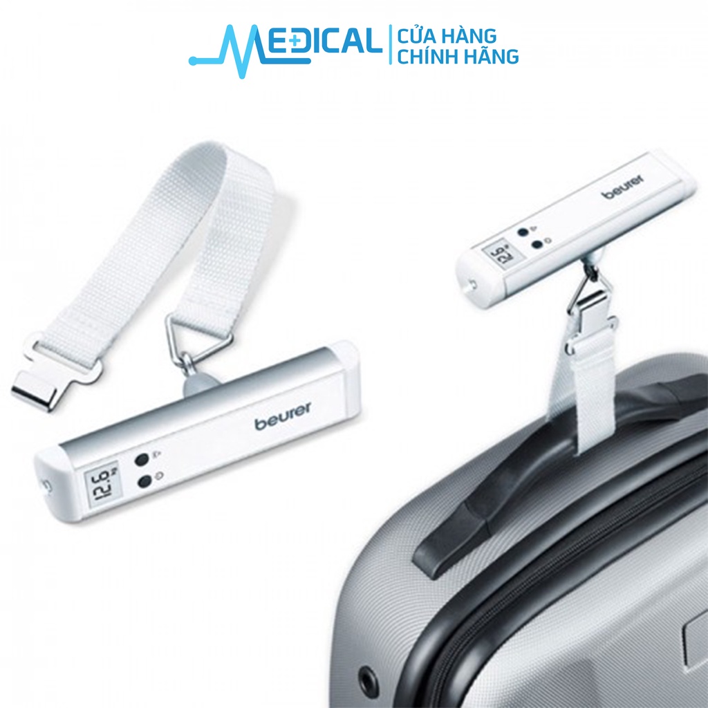 Cân hành lý điện tử cầm tay BEURER LS10 có đèn led tiện dụng, bảo hành 24 tháng - MEDICAL