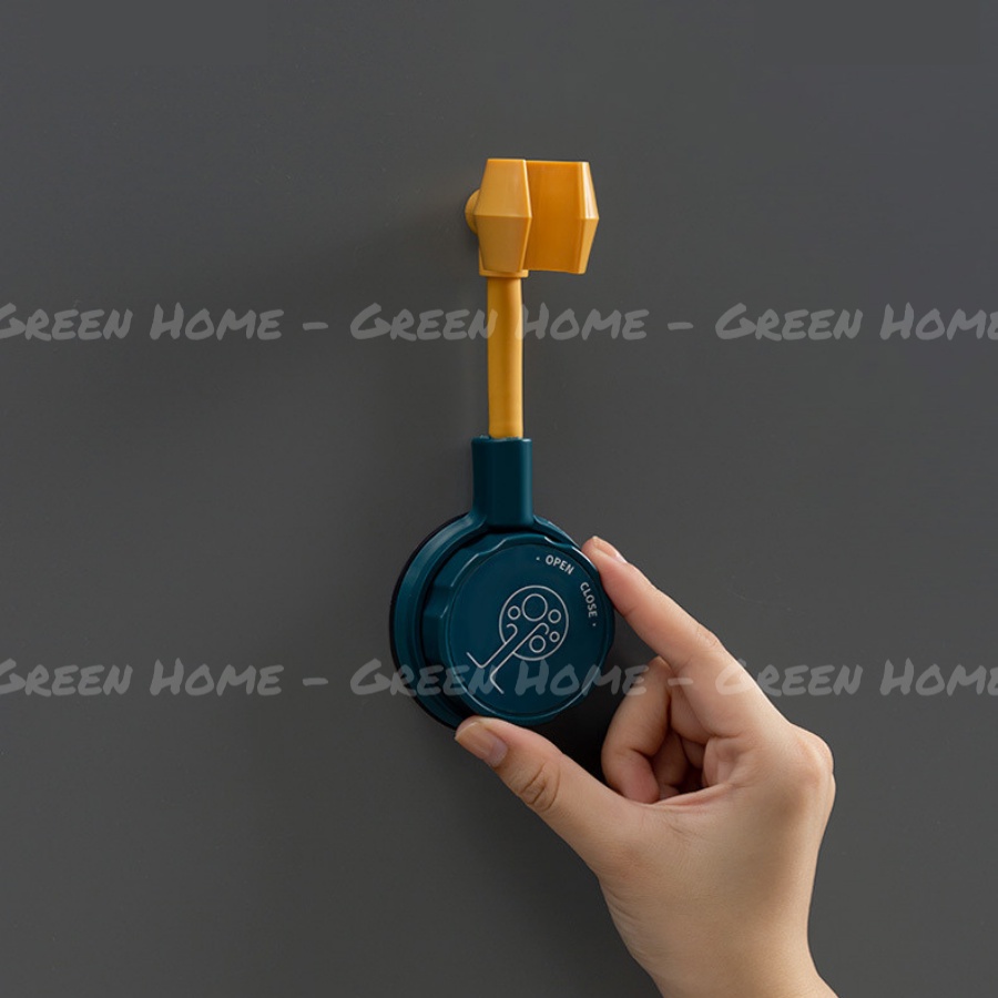 Giá đỡ vòi hoa sen gắn tường nhà tắm có thể xoay 360 độ, giá treo vòi bằng nhựa cao cấp siêu chắc chắn