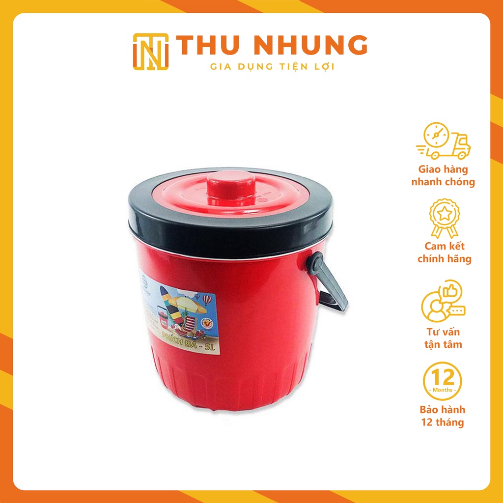 Phích giữ nhiệt Việt Nhật thể tích lớn - Bình giữ nhiệt lớn - Gia dụng tiện lợi Thu Nhung