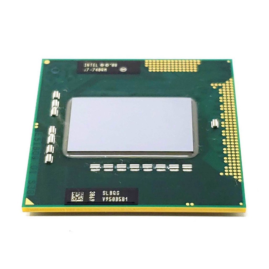 CPU laptop Intel Core i7-740QM (4 nhân 8 luồng) xung nhịp 1.73GHz (Max Turbo 2.93GHz) | BigBuy360 - bigbuy360.vn