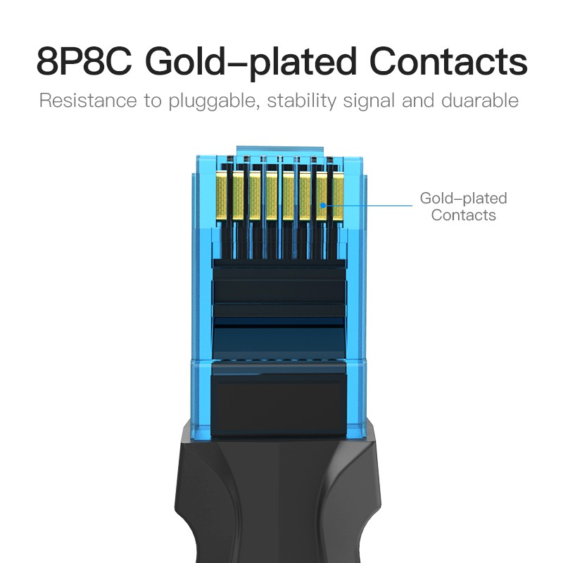 Dây cáp mạng đúc sẵn 2 đầu Cat 5e - Vention VAP-A10