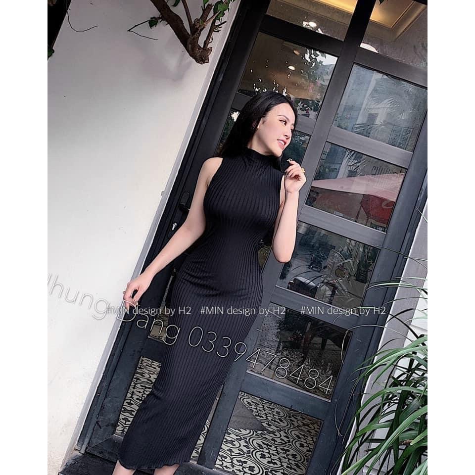 [MẪU MỚI] Đầm Body Phom Dài Cổ Lọ Chất Thun Gân Thích Hợp Mặc Đi Chơi Đi Dạo Phù Hợp Với Mọi Phong Cách | BigBuy360 - bigbuy360.vn