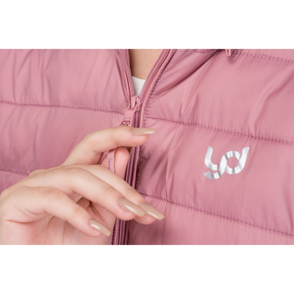 Áo phao nữ YODY áo lạnh có mũ giữ ấm, siêu nhẹ PHN3000 | BigBuy360 - bigbuy360.vn