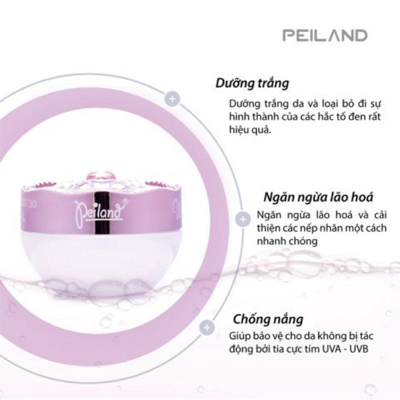 Bộ Kem Dưỡng Cao Cấp Peiland Hoa Hồng 4 in 1 Đêm &amp; Ngày