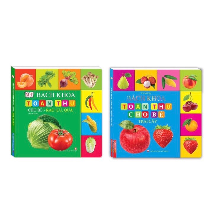 Sách-Combo 2c-Bách khoa 30k RAU, CỦ, QUẢ + Trái cây