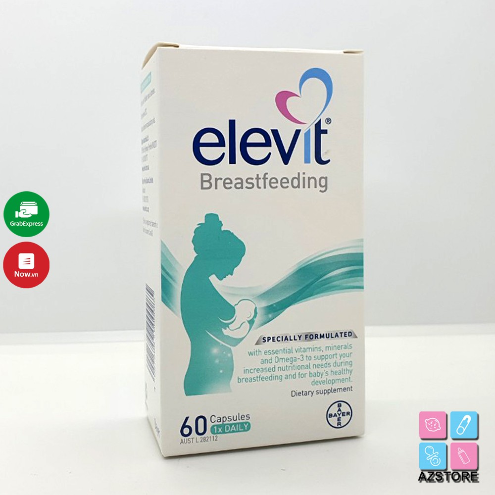Elevit sau sinh - Elevit Breastfeeding 60v úc