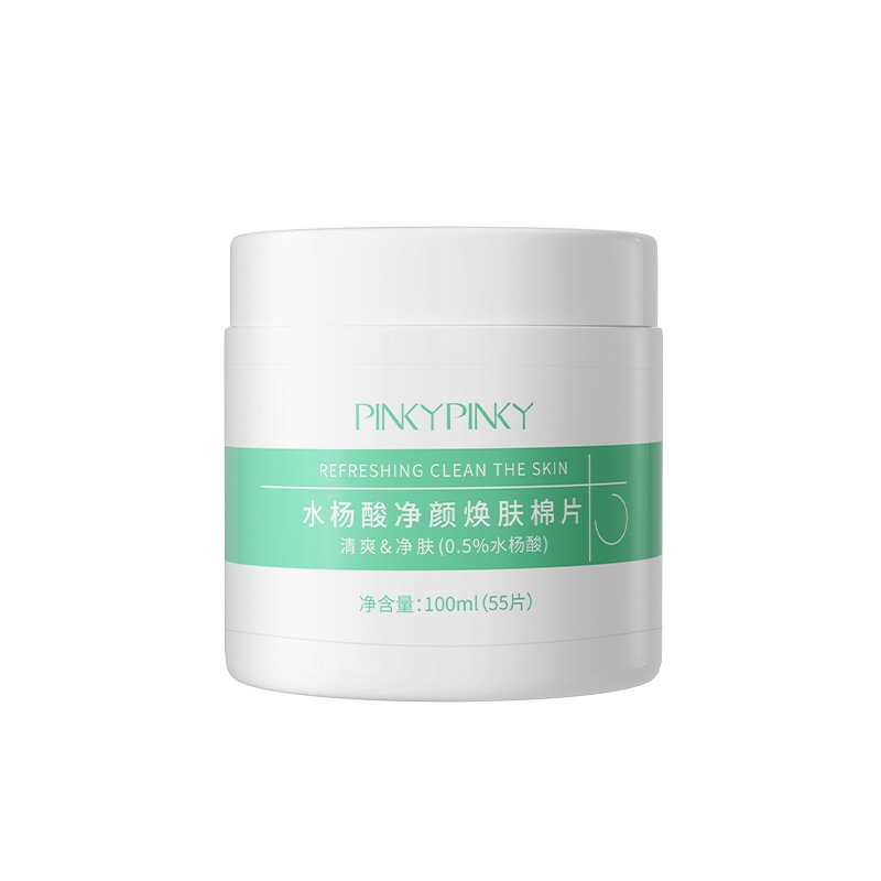Miếng Bông Tẩy Trang Salicylic Acid Thân Thiện Với Da