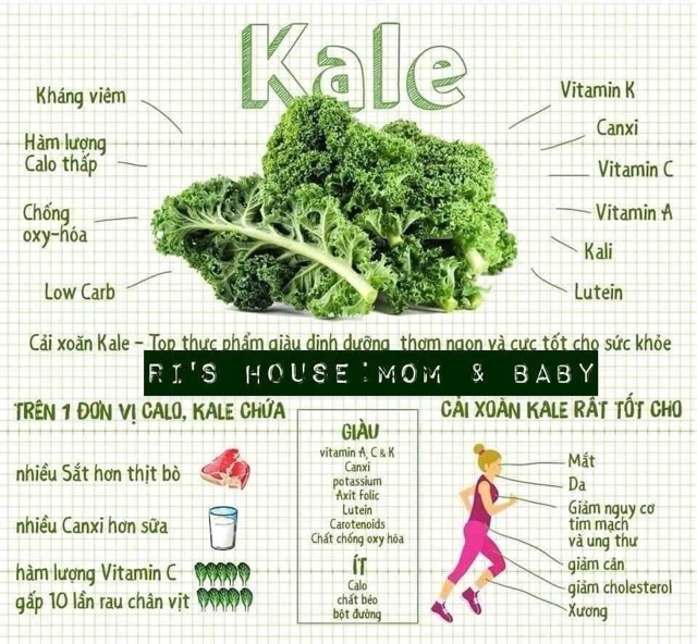Mì cải kale 500gr | BigBuy360 - bigbuy360.vn
