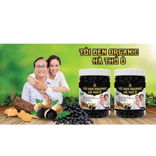 [hàng chính hãng] Tỏi đen oganic hà thủ ô (400g)