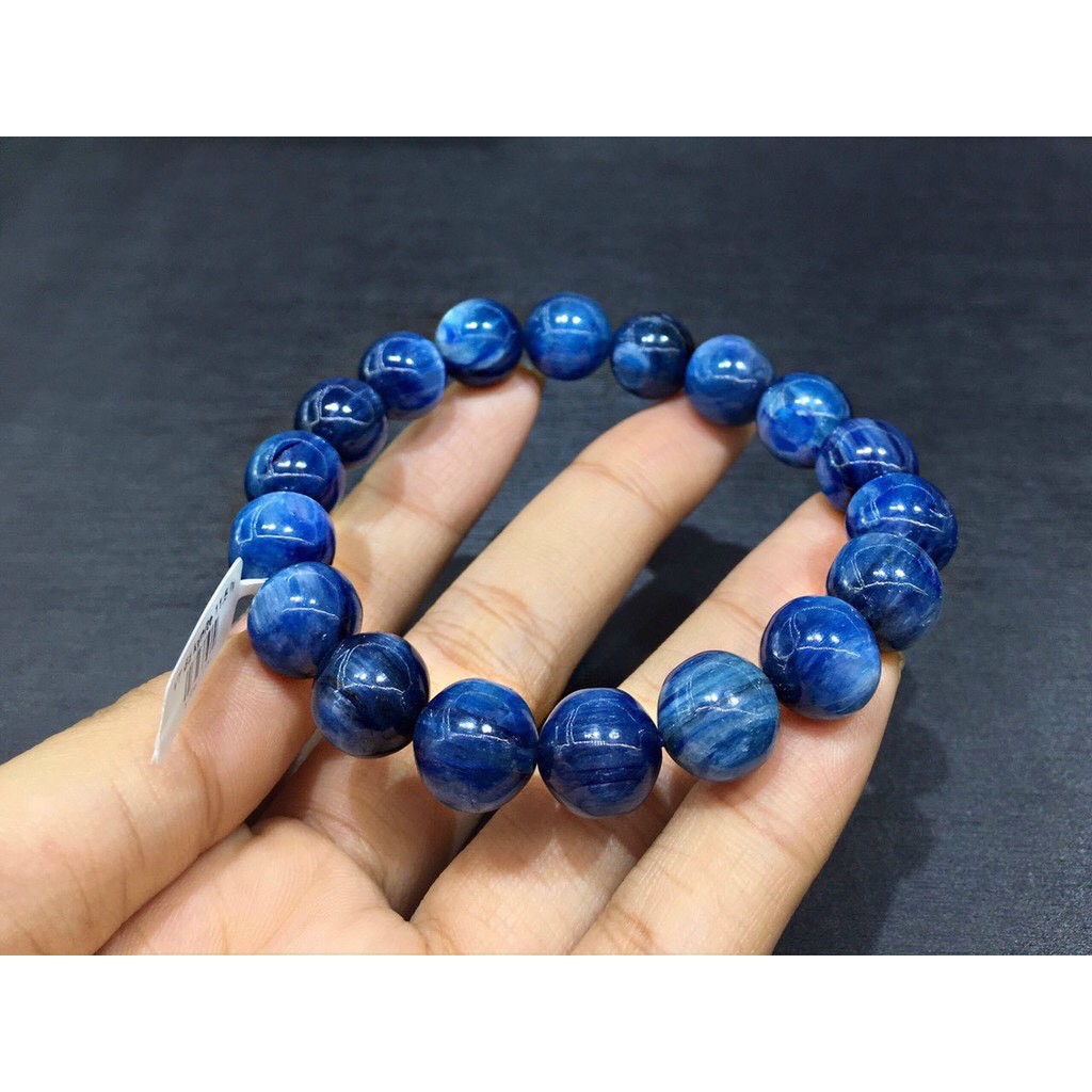 Vòng tay Phong Thủy Kyanite chuẩn thiên nhiên năng lượng, may mắn - Hợp mệnh Thủy, Mộc