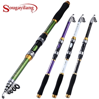 Cần Câu Cá Chép Sougayilang 1.8M-3.3M Chất Liệu FRP Chịu Lực Lên Đến 8kg Mồi Câu Cá Pescaa Có Thể Thu Gọn Tiện Dụng