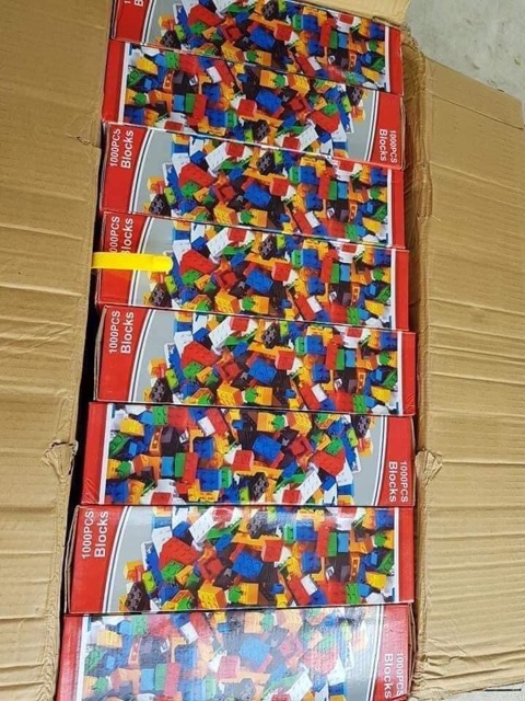 BỘ GHÉP LEGO 1000 chi tiết, lego cho bé tập ráp nâng cao trí tuệ