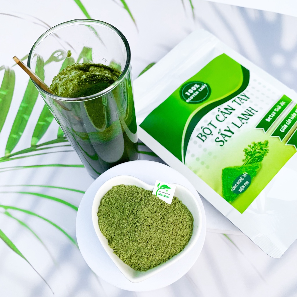 Bột Cần Tây Sấy Lạnh MỘC NHIÊN  - 100% organic giúp giảm cân, thanh lọc và detox