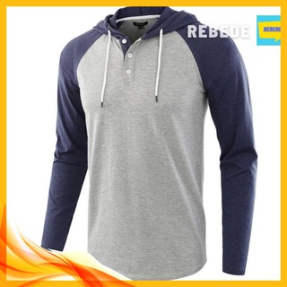 Áo thu nam tay dài phối màu mặc thu đông - thời trang nam 2020 [XIN XO]