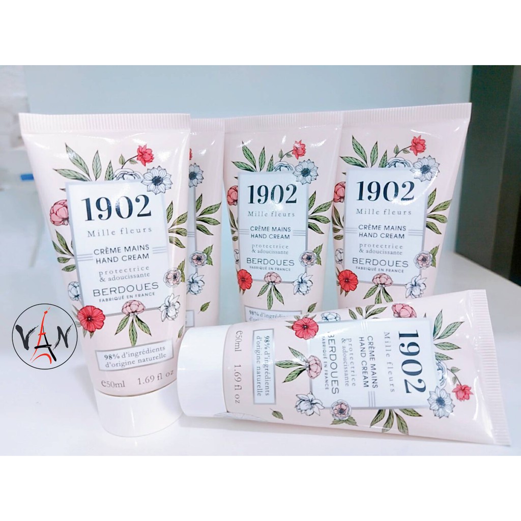 Kem dưỡng tay hương nước hoa Berdoues 1902 mille fleurs hands cream 50ml | BigBuy360 - bigbuy360.vn