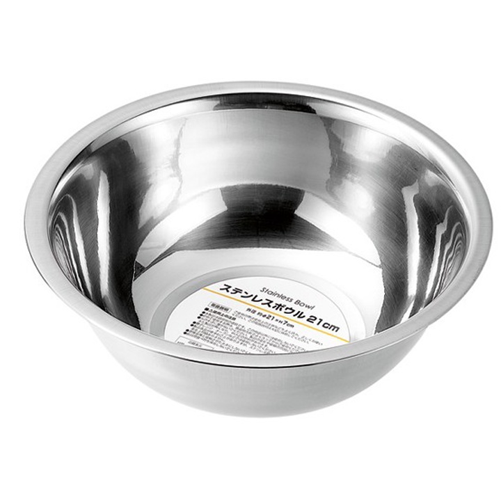 Tô đựng thực phẩm Echo Nhật Bản 18cm, 20cm, 21cm inox cao cấp, không hoen gỉ, an toàn sức khỏe