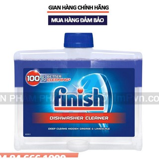 Dung dịch vệ sinh máy, tẩy cặn máy rửa chén bát Finish 250ml
