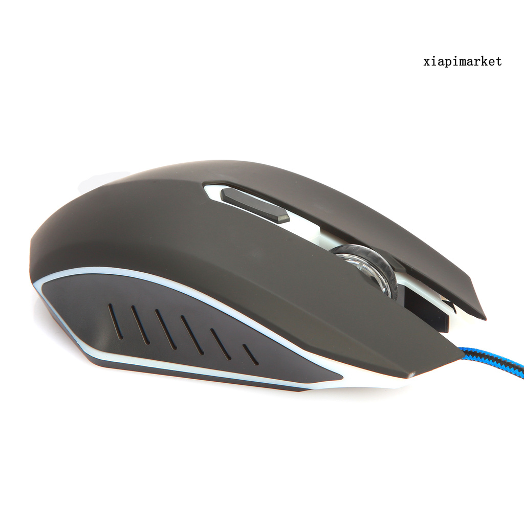 Chuột Quang Có Dây Usb 5150 Rgb Phát Sáng Dành Cho Game Thủ