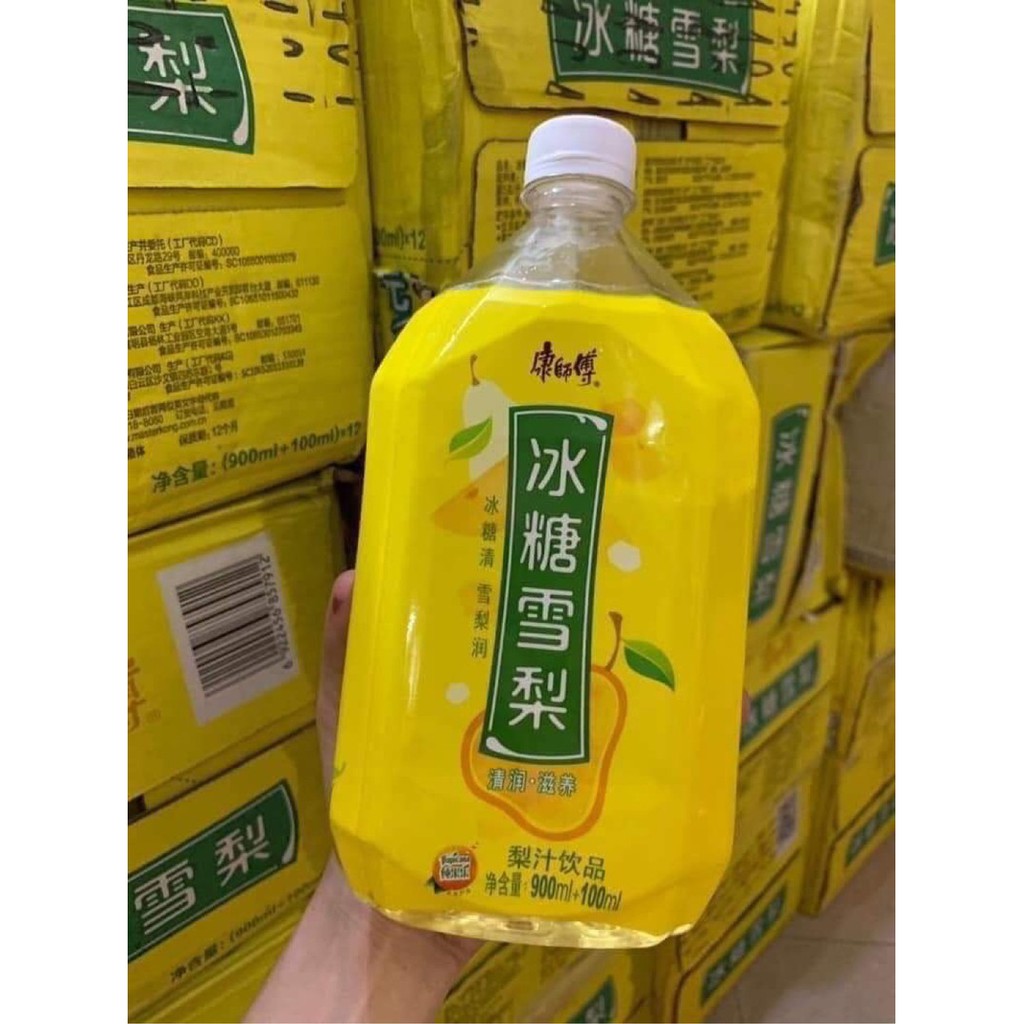 Nước Ép Lê / Chanh / Trà Lài / Trà xanh- Nhiều vị Chai 1000ml