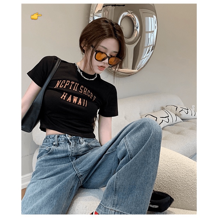 (HCM) ÁO KIỂU NỮ CROPTOP SIÊU XINH THỜI TRANG HOTTREND GENZ CHO CÁC BẠN MỚI NHẤT HIỆN NAY