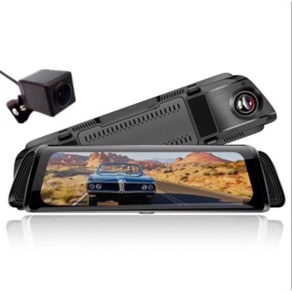 Camera hành trình gương Phisung E08 4G 10 inch