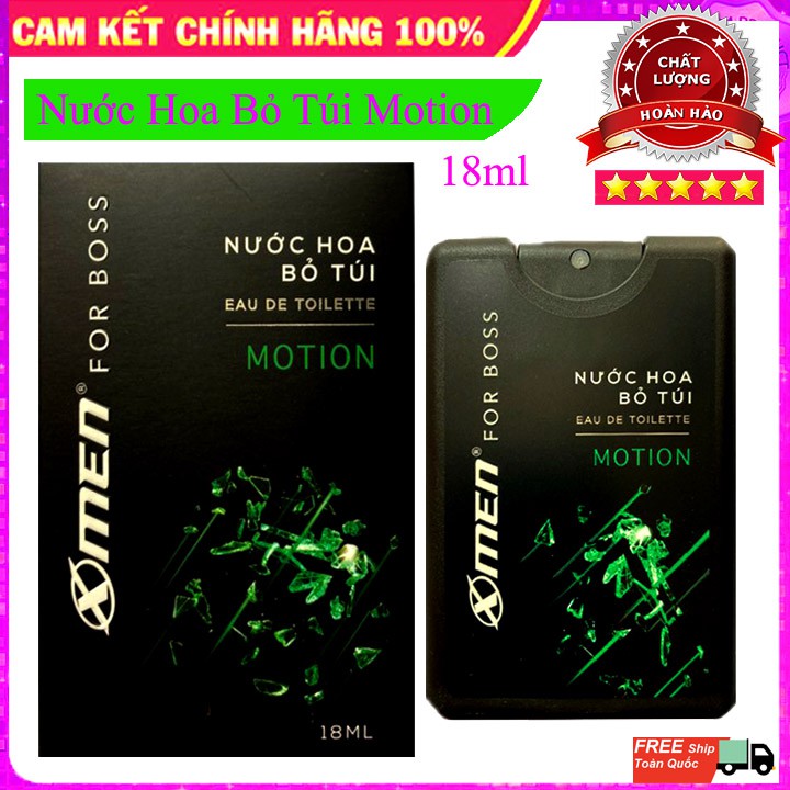 Nước Hoa Bỏ Túi Xmen - Nước Hoa Bỏ Túi X-Men For Boss 18ml | Thế Giới Skin Care