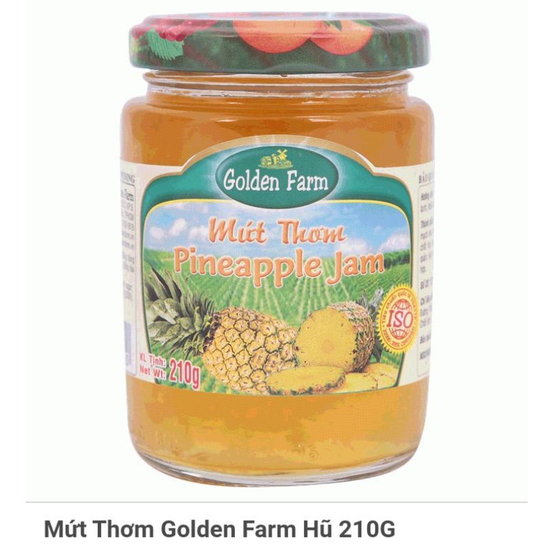 Mứt Thơm Golden Farm 210g
