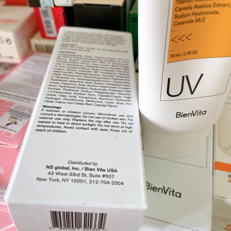 Kem chống nắng BienVita SPF50 PA+++