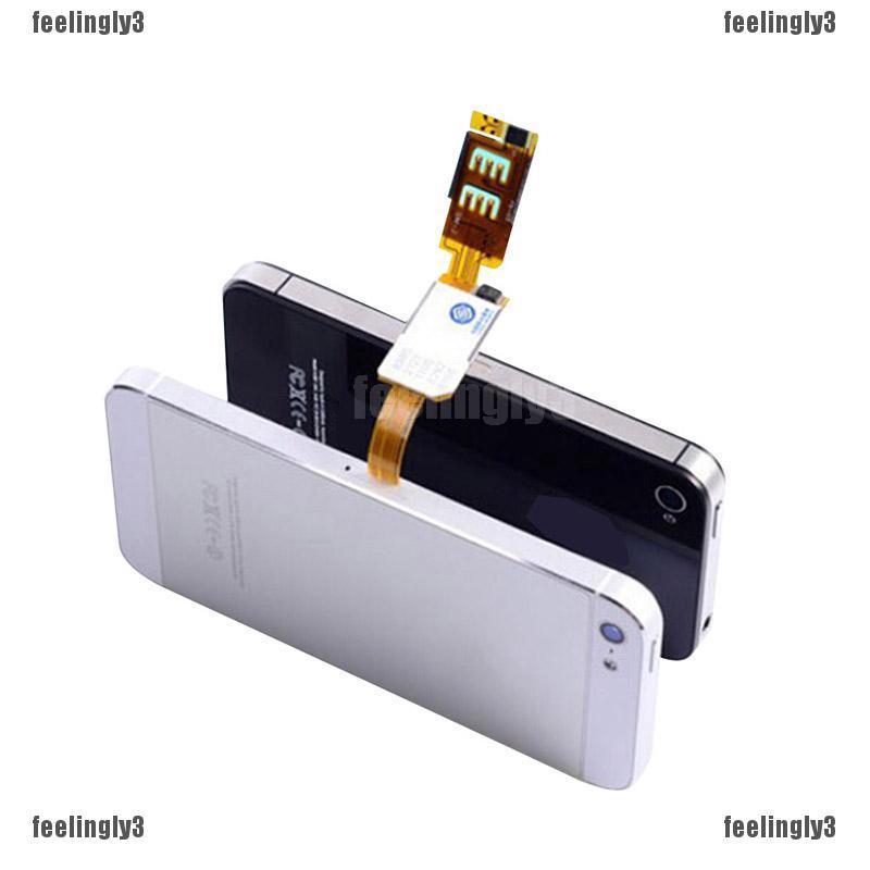 ❤ADA❤ Linh kiện kết nối 2 sim cho IPhone 5 5S 5C 6 6 Plus Samsung TO