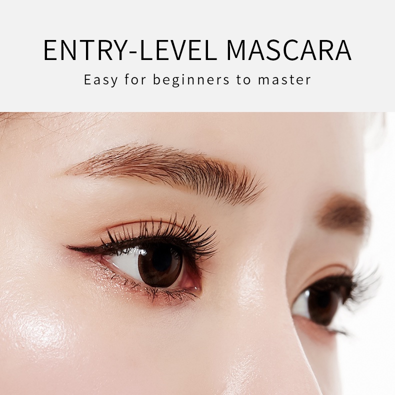 Mascara Sợi Tơ 4D Màu Đen Hai Đầu 2 Trong 1 Chống Thấm Nước Chuốt Mi Cong Dày Và Dài Hơn