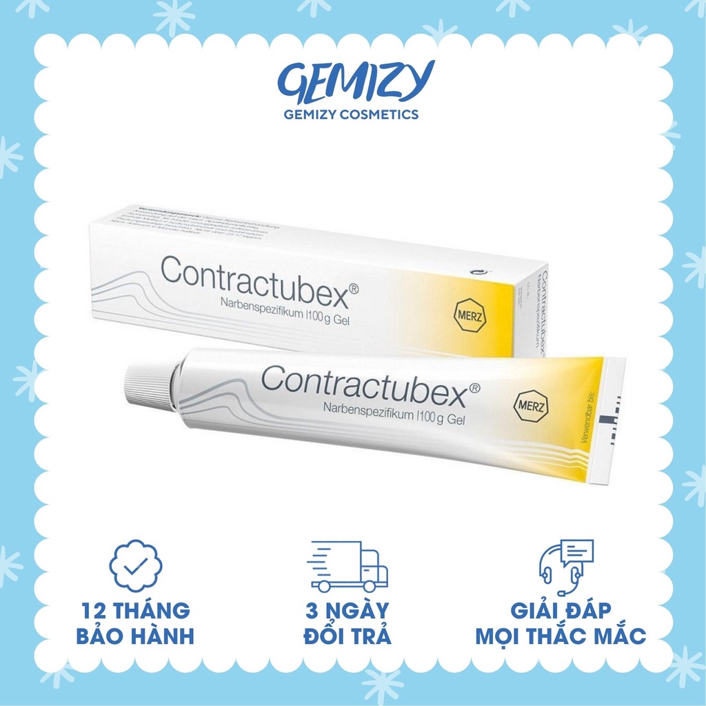 Kem mờ sẹo lồi, thâm Contractubex Đức 30g dạng gel, làm mềm mô sẹo - Gemizy Shop