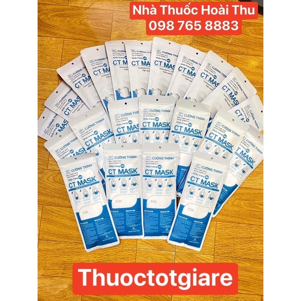 Khẩu trang 4D CT Mask KF94 ( Gói 5c)