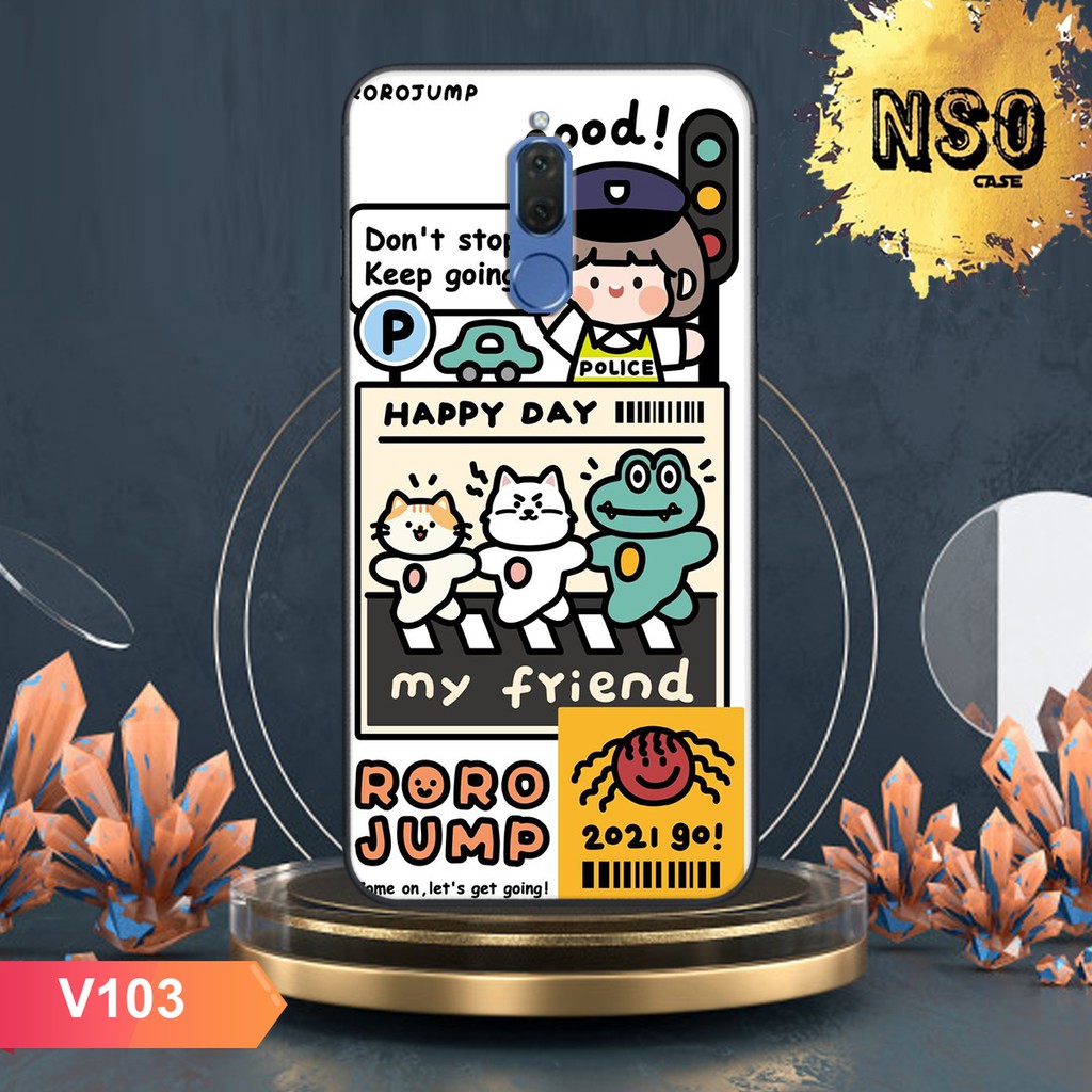 Ốp lưng Huawei Nova 2i in hình roro jump siêu cute