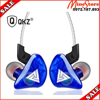 TAI NGHE ĐIỆN THOẠI QKZ CK5 MẦU XANH DƯƠNG - TAI NGHE CÓ MIC HỌC TRỰC TUYẾN