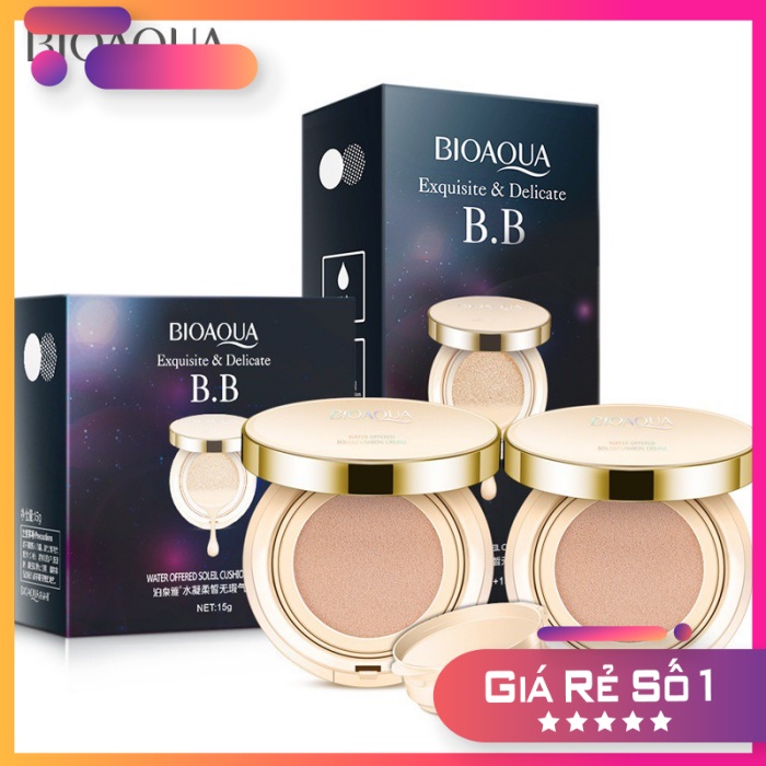 Phấn Nước Bioaqua BB Cream Air Cushion Vỏ Vàng Sang Chảnnh