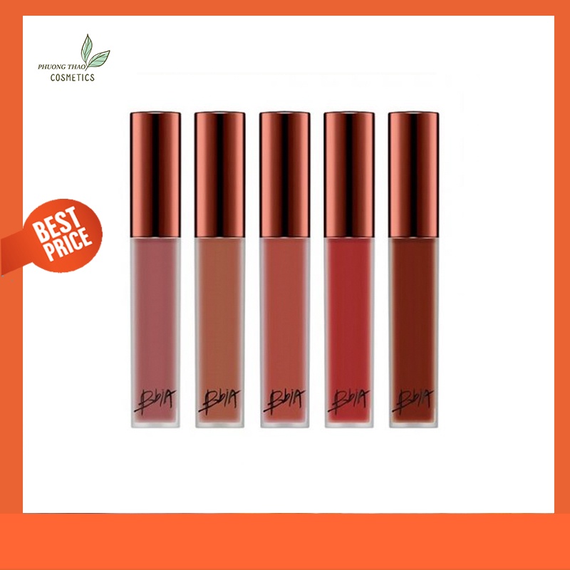 SON KEM LÌ / SON BIBIA LAST VELVET LIP TINT VERSION 1.3.4.5.8