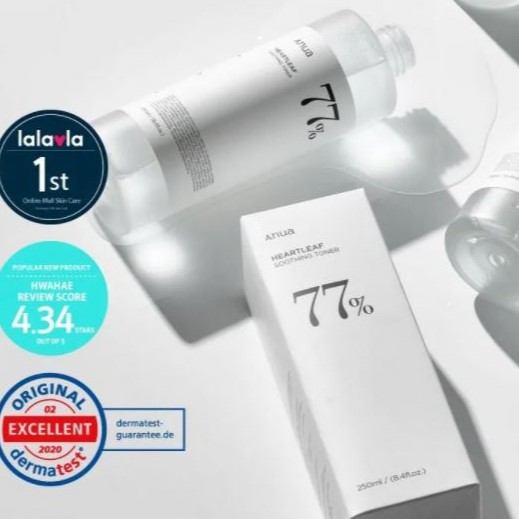 Nước cân bằng da ANUA chiết xuất rau diếp cá 77% làm mịn da 250ml / 500ml | BigBuy360 - bigbuy360.vn