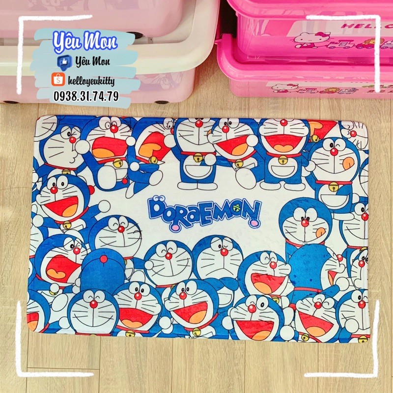 THẢM DORAEMON HELLO KITTY 40*60CM