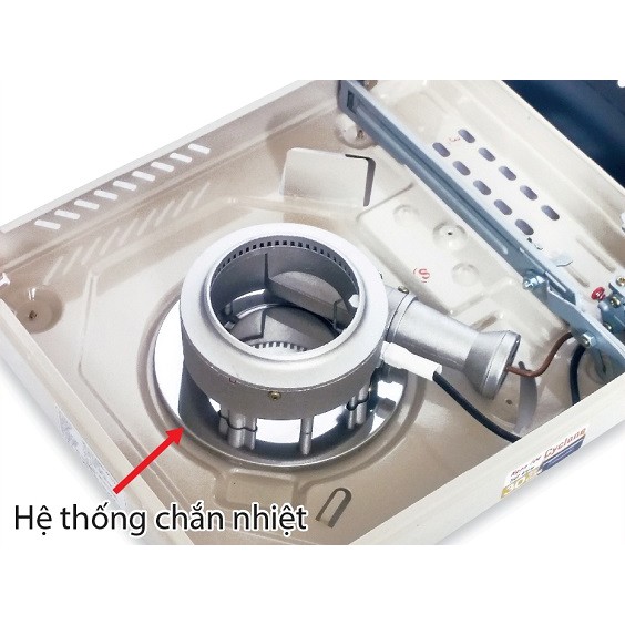 BẾP GAS MINI CAO CẤP NAMILUX CYLONE PL1926PS ( TIẾT KIỆM GAS - RÚT NGẮN THỜI GIAN NẤU - GIẢI PHÁP CHỐNG NỔ HOÀN HẢO