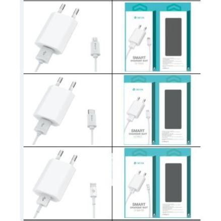 Bộ cáp sạc 5V-1A -Hàng chính hãng Devia