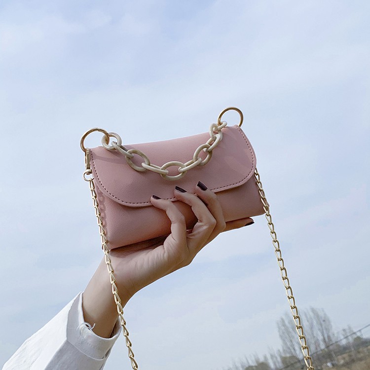 Túi đeo chéo nữ Ưu đãi lớn  Túi đeo chéo nữ mini Hàn Quốc  Deli TN43