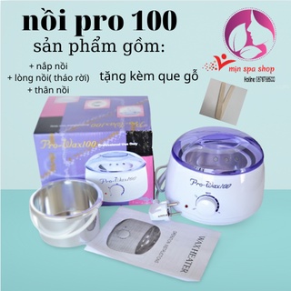 NỒI NẤU SÁP NÓNG pro 100 , MÁY WAX LÔNG (tặng que wax lông)