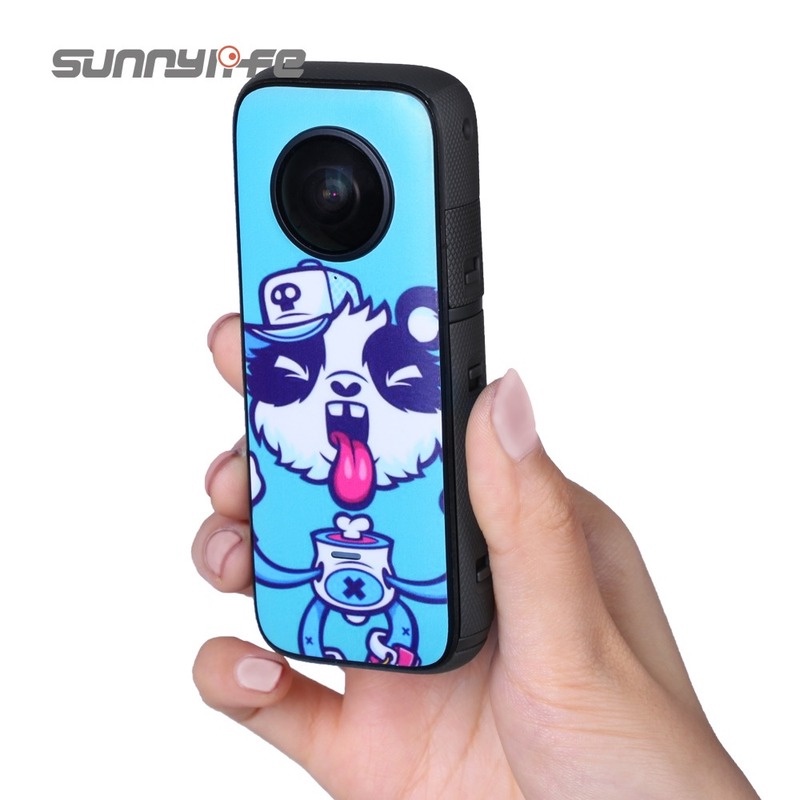Sunnylife Miếng Dán PVC Chống Trầy Xước Trang Trí Mắt Cho INSTA360 ONE X2 ONE X2