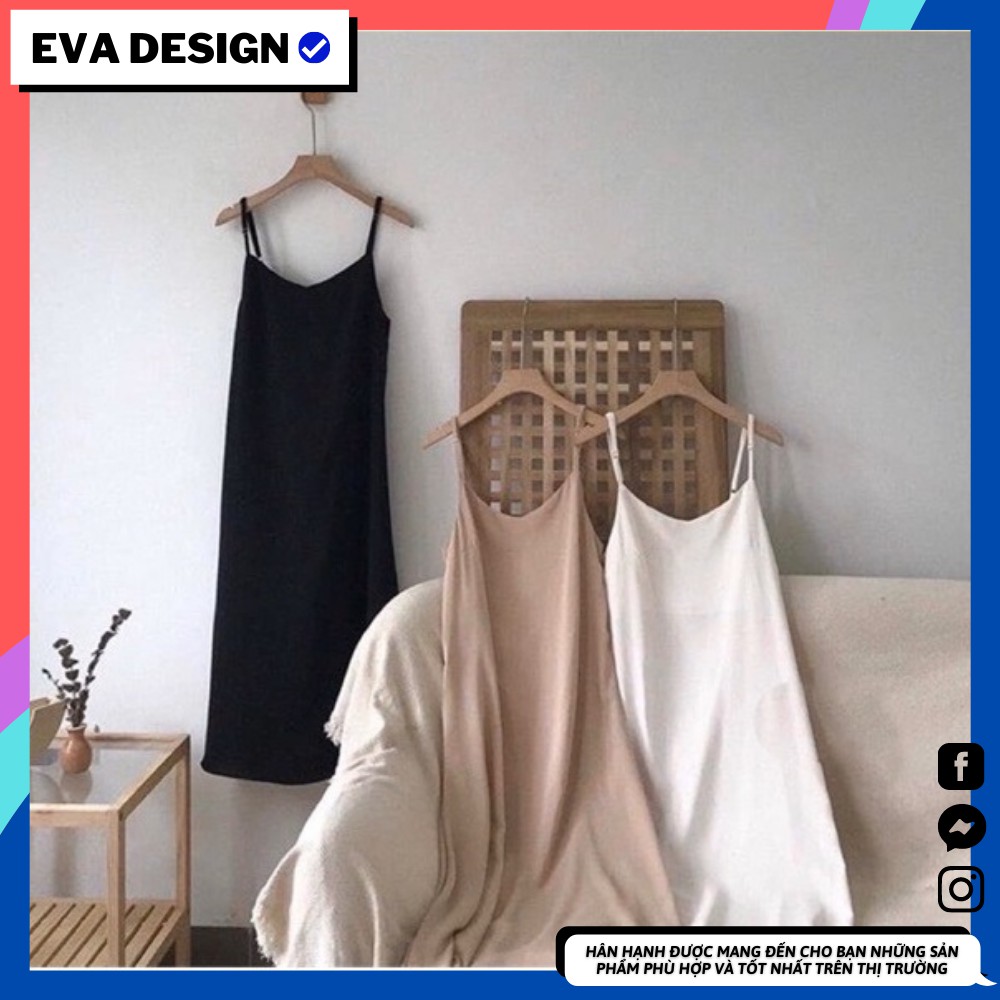 Đầm 2 dây [ẢNH THẬT] chất đũi mặc siêu siêu đẹp giá bánh bèo❤️