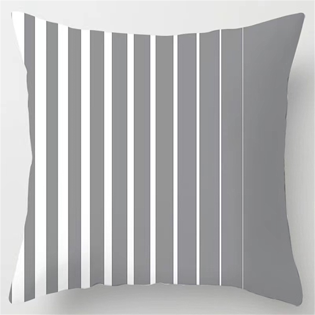 Vỏ Gối Họa Tiết Đường Kẻ 70X70. 60X60.50X50.45X45.40X40 Vỏ Gối Tựa sofa Trang Trí Nhà Cửa