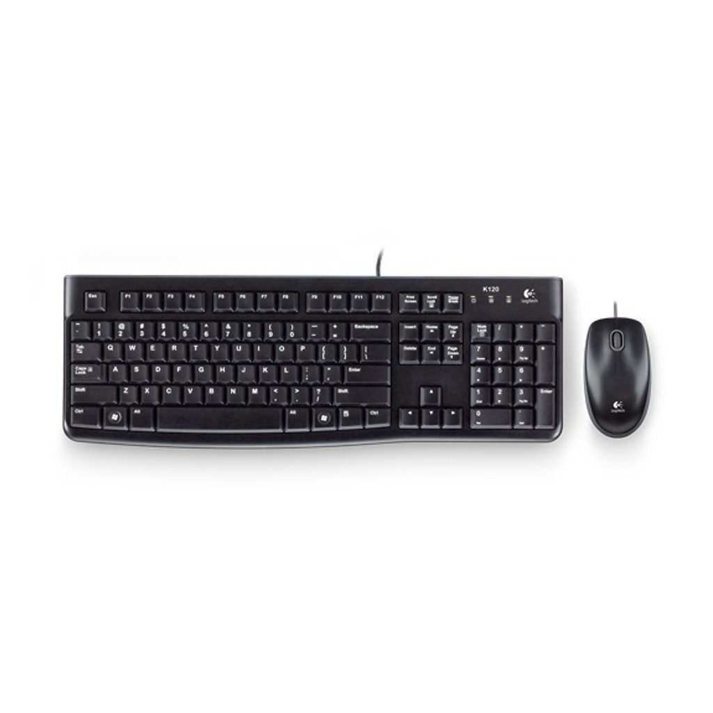 Bộ Bàn phím Và Chuột Có Dây Logitech MK120 -