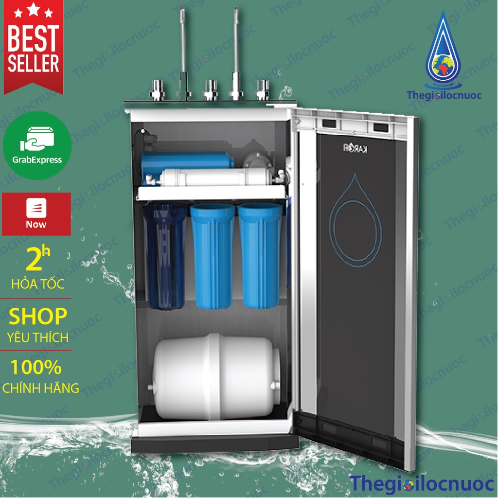 Máy lọc nước thông minh nóng lạnh nguội Karofi KAD-D50