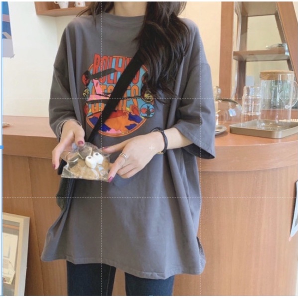 Áo thun phông nam nữ PINK tay lỡ form rộng 10TH Unisex