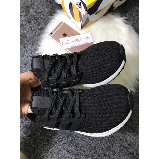 GIÀY ULTRA BOOST 4.0 ĐEN ĐẾ TRẮNG